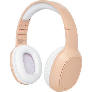 Riff wireless headphones with microphone, Pale blush pink (Earphones, headphones)