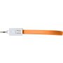 ABS charging cable Pierre, orange