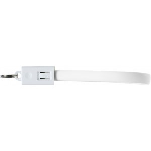 ABS charging cable Pierre, white (Eletronics cables, adapters)