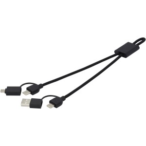 Connect 6-in-1 45W RCS recycled aluminium fast charging cabl (Eletronics cables, adapters)