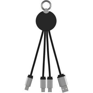 SCX.design C16 ring light-up cable, Solid black, White (Eletronics cables, adapters)