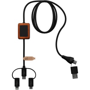 SCX.design C46 5-in-1 CarPlay cable, Solid black (Eletronics cables, adapters)