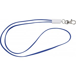 TPE 2-in-1 lanyard Marguerite, blue (Eletronics cables, adapters)