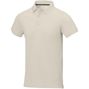 Calgary short sleeve men's polo, Sandstone
