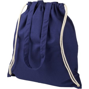 Eliza 240 g/m2 cotton tote & drawstring backpack (Backpacks)