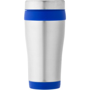 Elwood 470 ml insulated tumbler, Silver,Blue (Glasses)