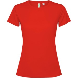 Estoril short sleeve women's t-shirt, Red (T-shirt, mixed fiber, synthetic)