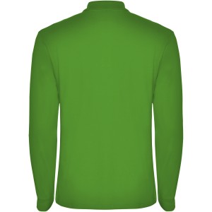 Estrella long sleeve men's polo, Grass Green (Long-sleeved shirt)