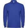 Estrella long sleeve men's polo, Royal