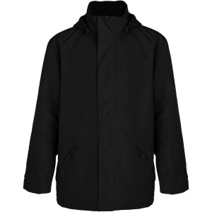 Europa unisex insulated jacket, Solid black (Jackets)