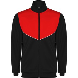 Evans unisex tracksuit, Black, Red