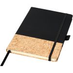 Evora A5 cork thermo PU notebook, solid black (10732000)