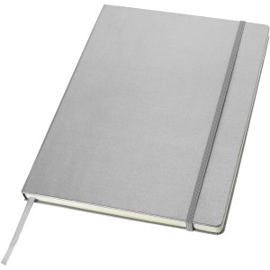 Executive A4 hard cover notebook, Silver (Notebooks)