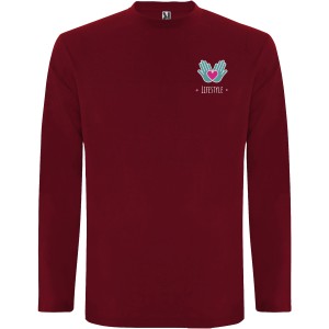 Extreme long sleeve men's t-shirt, Garnet (Long-sleeved shirt)