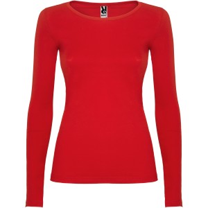 Extreme long sleeve women's t-shirt, Red (Long-sleeved shirt)