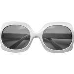 Fashionable sunglasses, white (9676-02)