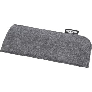 Felta GRS recycled pouch for glasses, Medium grey (Pouches, paper bags, carriers)