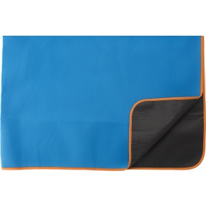 Fleece (150 gr/m2) picnic blanket Danielle, light blue (Blanket)