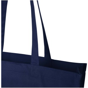 Florida 270 g/m2 GRS recycled gusset tote bag 14L, Navy (Shopping bags)