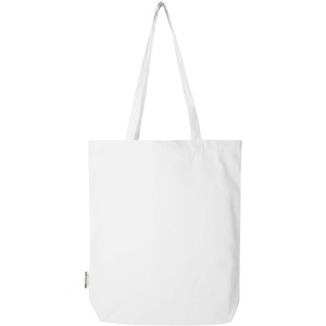 Florida 270 g/m2 GRS recycled tote bag 10L, White (Shopping bags)