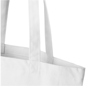 Florida 270 g/m2 GRS recycled tote bag 10L, White (Shopping bags)