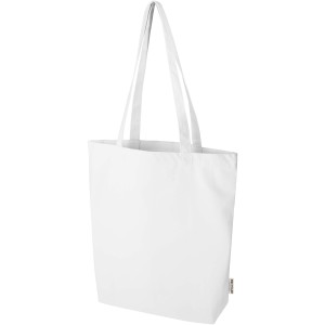 Florida 270 g/m2 GRS recycled tote bag 10L, White (Shopping bags)