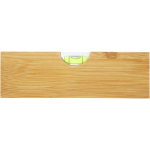 Flush bamboo spirit level with bottle opener, Natural (Tools)