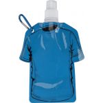 Foldable and leak-proof PP water bottle, light blue (7877-18)