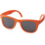 Foldable sun ray sunglasses, orange, 12,7 x 15 x 4,9 cm (10034205)