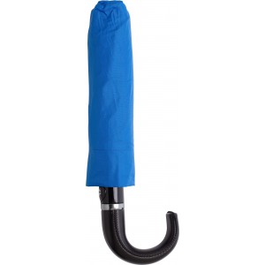 Pongee (190T) umbrella Ava, blue (Foldable umbrellas)