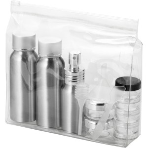 Frankfurt airline approved alu travel bottle set, Silver, Gr (Travel items)