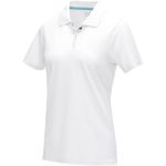 Graphite short sleeve women's  organic polo, White (3750901)