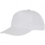 Hades 5 panel cap, White