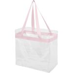 Hampton transparent tote bag, Light pink, Transparent clear (12008923)