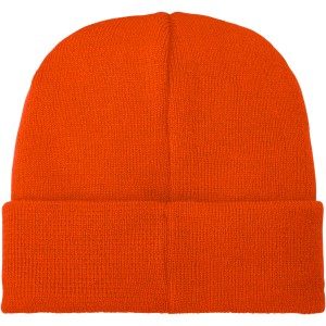 Boreas beanie with patch, orange (Hats)