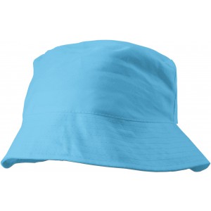 Cotton sun hat Felipe, light blue (Hats)