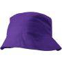 Cotton sun hat, purple