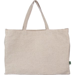 Hemp (280 gr/m2) tote bag Ludwig, khaki (Shopping bags)