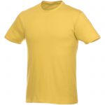 Heros short sleeve unisex t-shirt, Yellow (3802810)