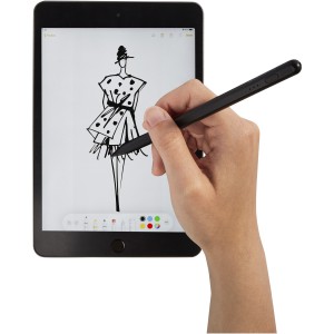 Hybrid Active stylus pen for iPad, Solid black (Office desk equipment)