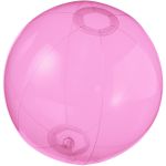Ibiza transparent beach ball, Pink (10037013)