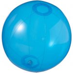 Ibiza transparent beach ball, Transparent blue (10037000)