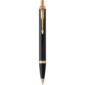 IM ballpoint pen, solid black,Gold (Metallic pen)