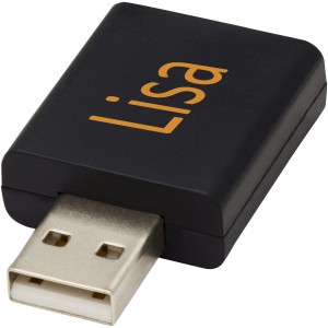 Incognito USB data blocker, Solid black (Photo accessories)