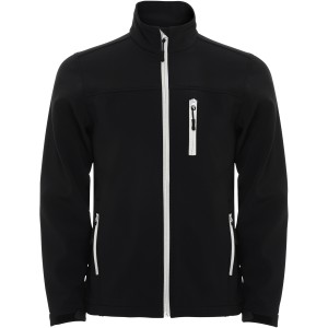 Antartida men's softshell jacket, Solid black (Jackets)