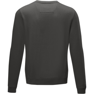 Jasper men's GOTS organic GRS recycled crewneck sweater, Storm grey (Pullovers)