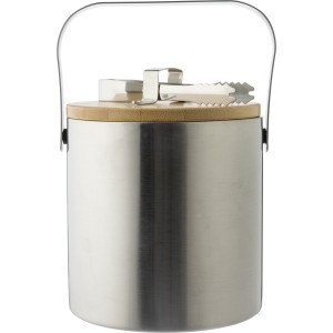 Double walled stainless steel ice bucket Fenwick, silver