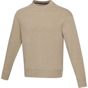 Jet unisex Aware(tm) recycled crewneck sweater, Oatmeal (Pullovers)