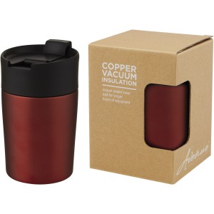 Jetta 180 ml copper vacuum insulated tumbler, Red (Glasses)