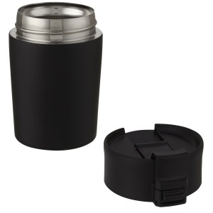 Jetta 180 ml copper vacuum insulated tumbler, Solid black (Glasses)